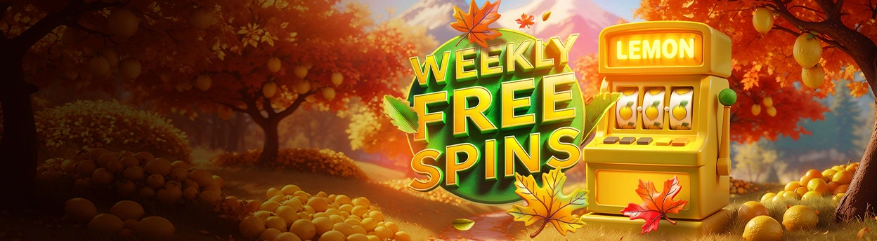 Wöchentliche Freispiele bei Lemon Casino